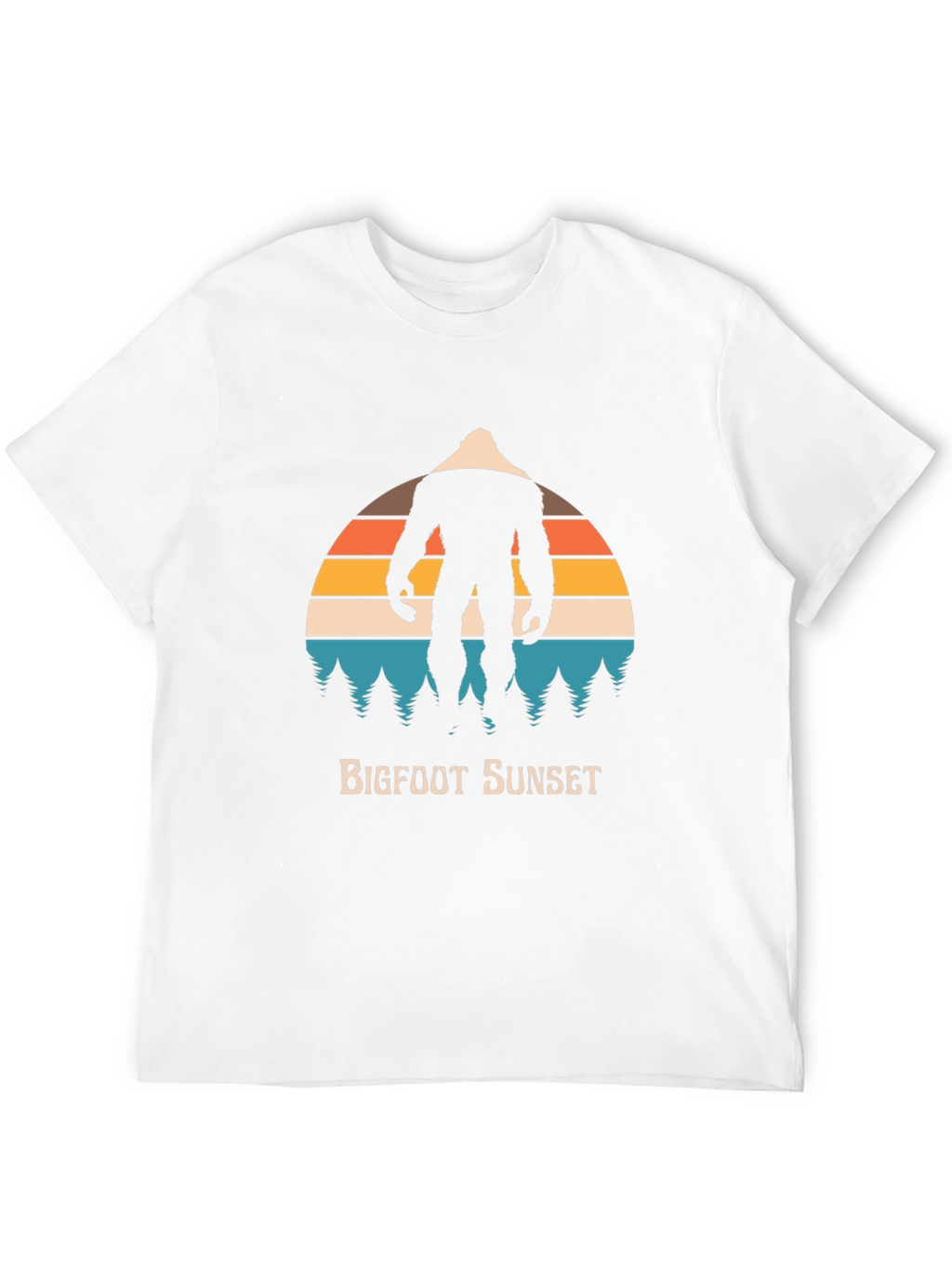 Bigfoot Sunset Graphic Tee