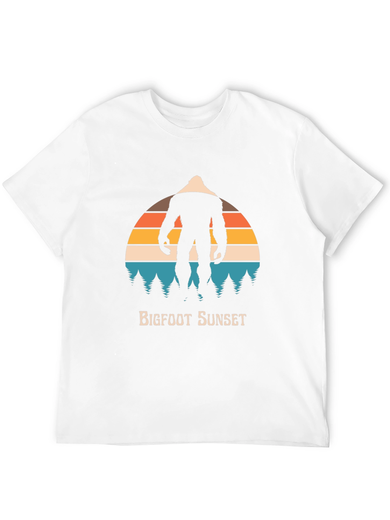 Bigfoot Sunset Graphic Tee