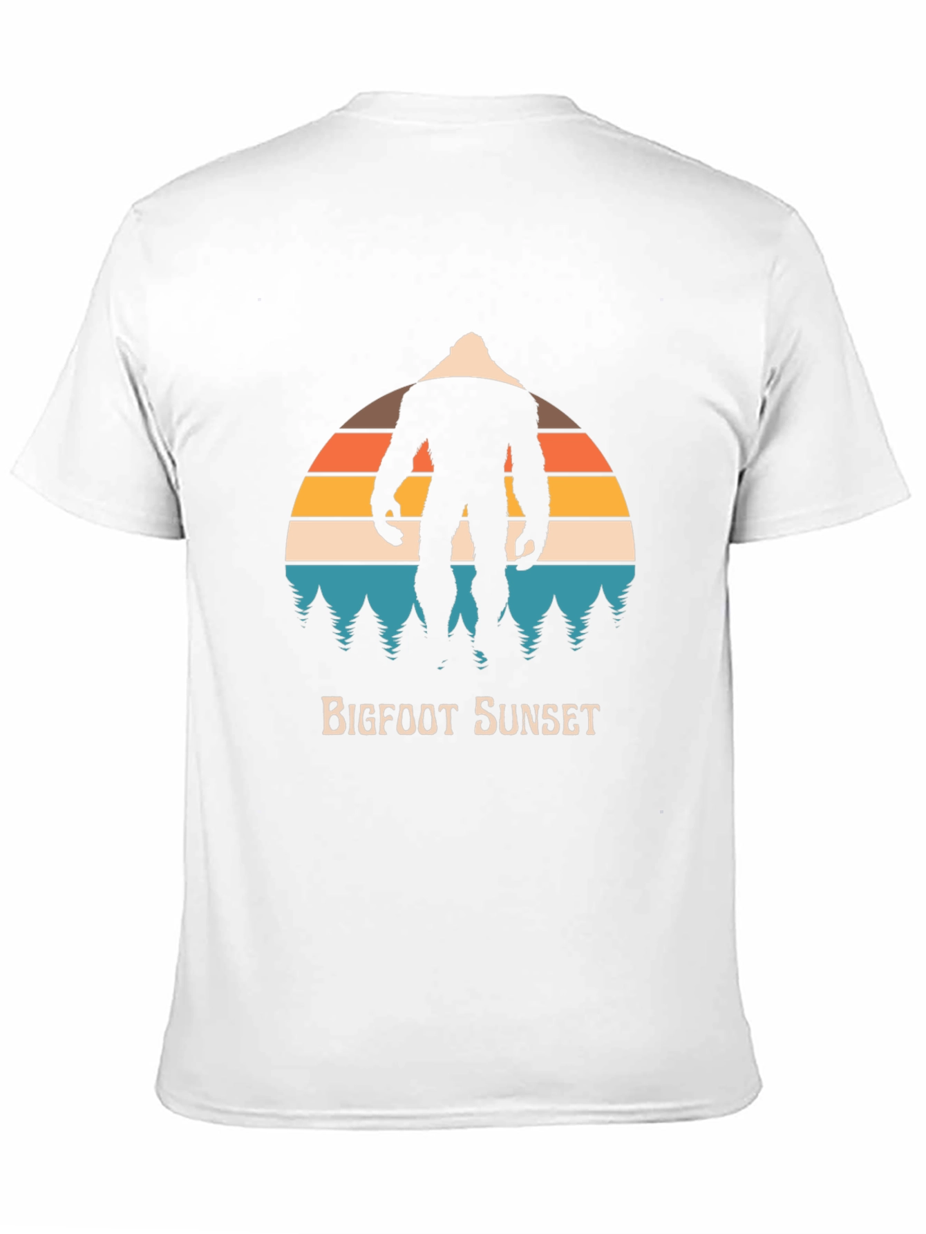 Bigfoot Sunset Graphic Tee