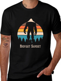 Bigfoot Sunset Graphic Tee