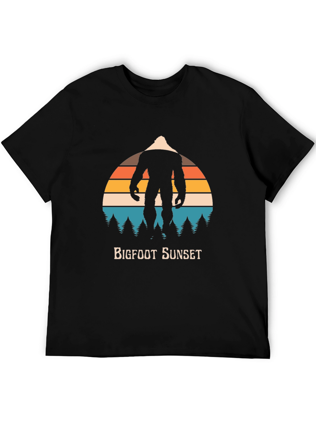 Bigfoot Sunset Graphic Tee