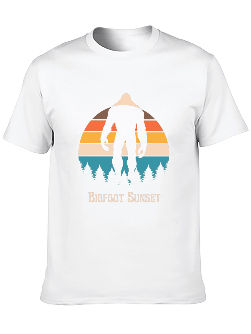 Bigfoot Sunset Graphic Tee