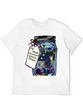 Eclectic Witch T-Shirt - Magic Jar Design