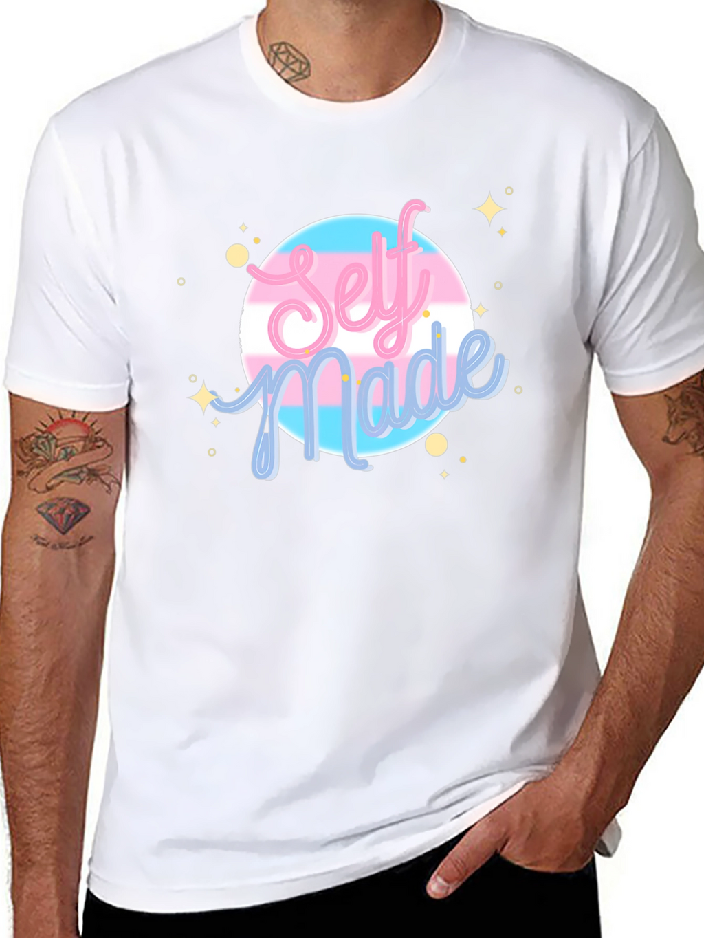 Self Made Transgender Pride T-Shirt