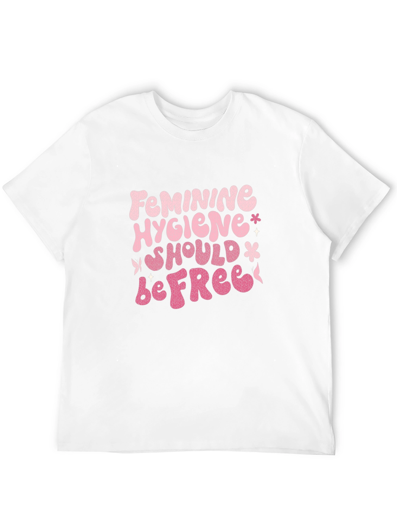 Feminine Hygiene Black T-Shirt