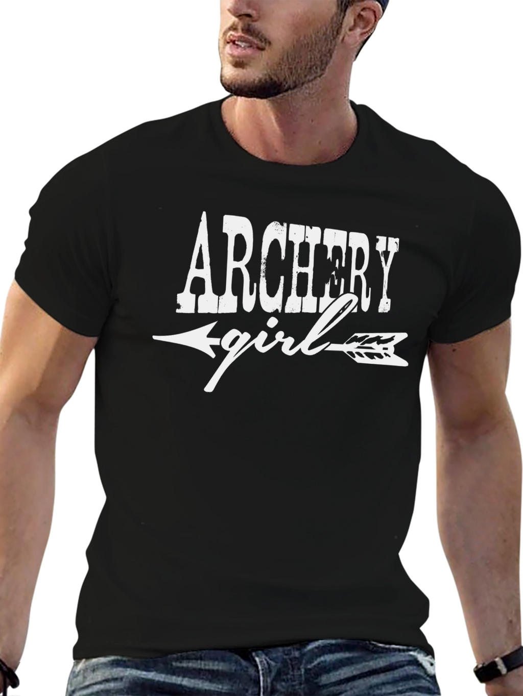 Archery Girl T-Shirt - Arrow Graphic Tee