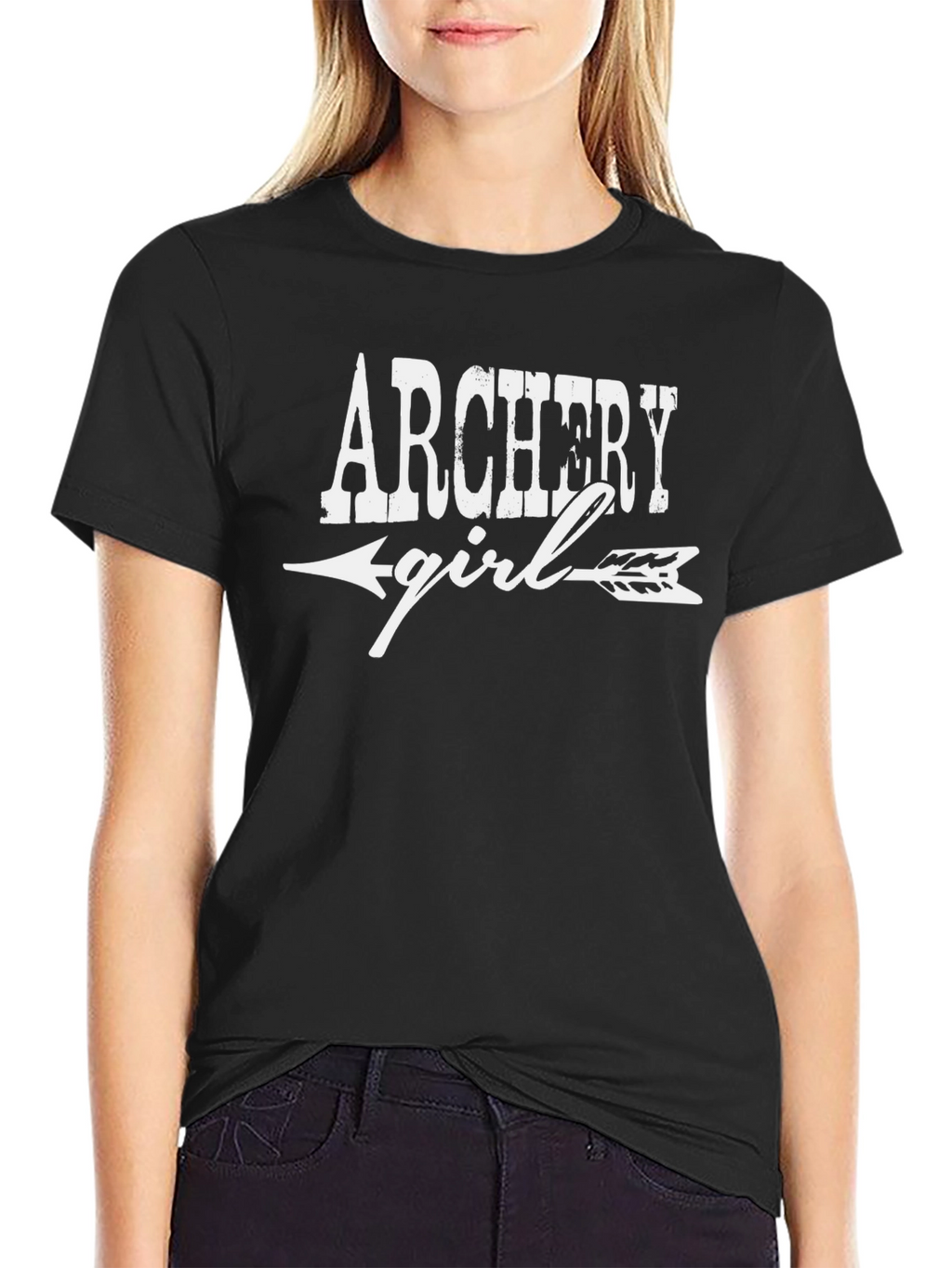 Archery Girl T-Shirt - Arrow Graphic Tee