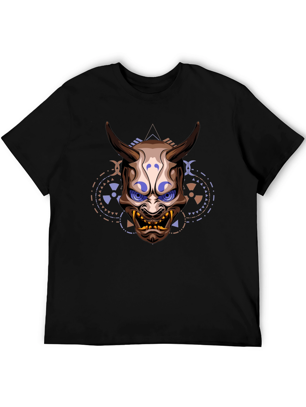 Hannya Mask T-Shirt - Japanese Oni Demon Graphic Tee