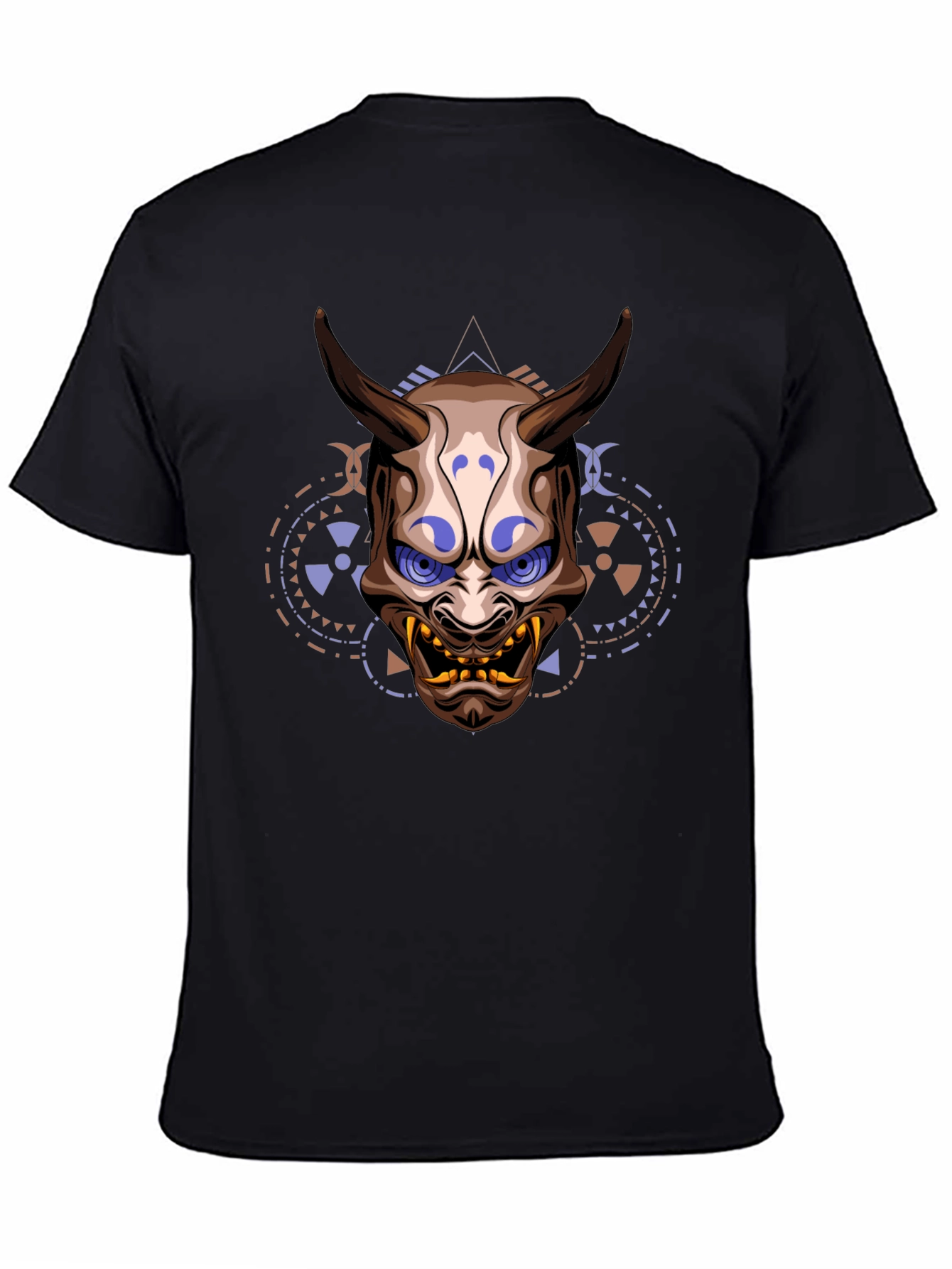 Hannya Mask T-Shirt - Japanese Oni Demon Graphic Tee