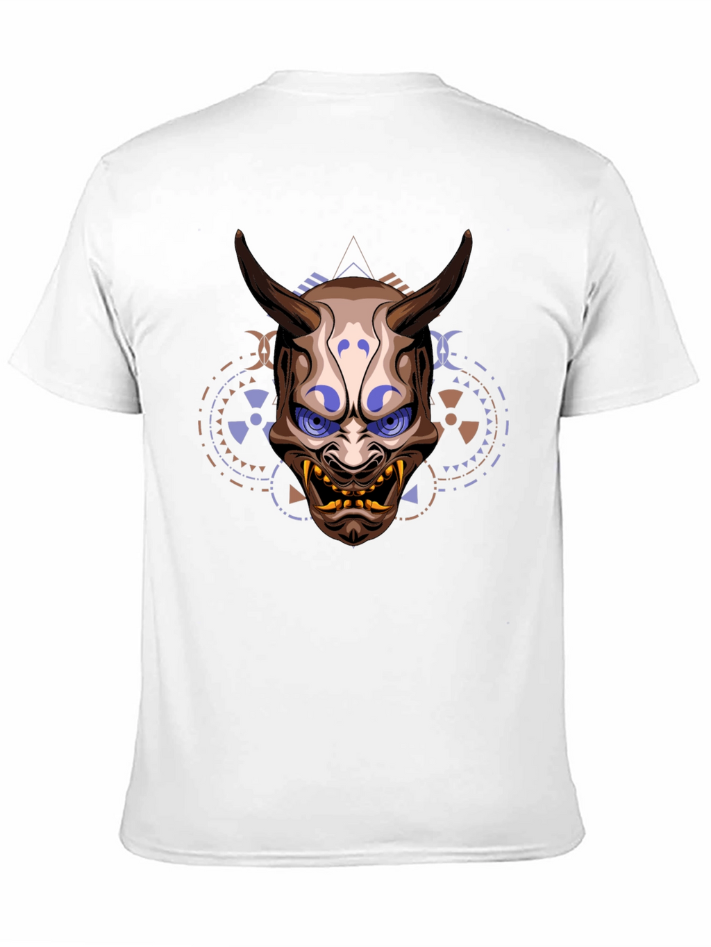 Hannya Mask T-Shirt - Japanese Oni Demon Graphic Tee
