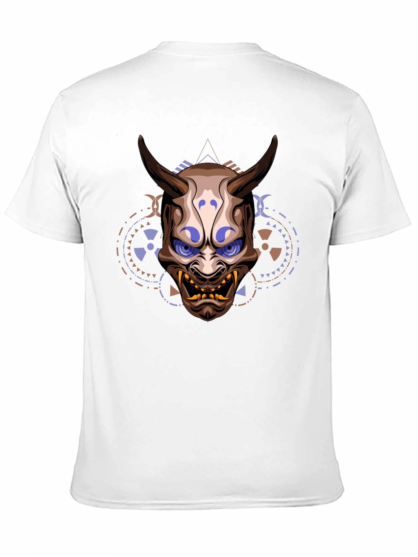Hannya Mask T-Shirt - Japanese Oni Demon Graphic Tee