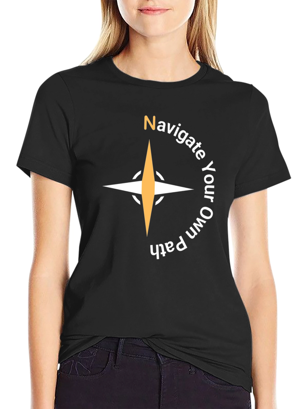 Navigate Your Own Path Compass T-Shirt