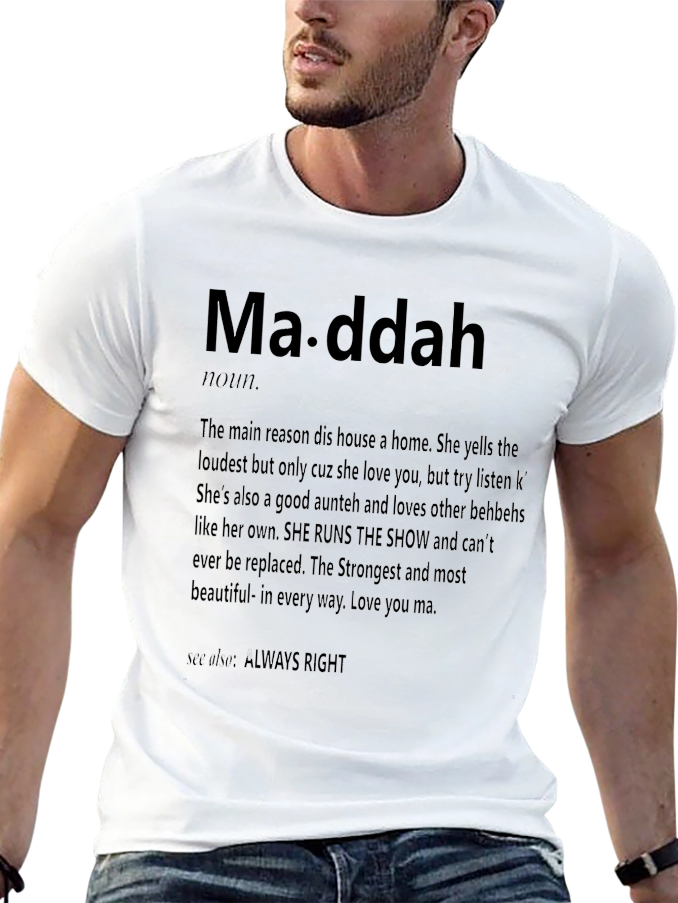 Ma-ddah Definition Graphic T-Shirt