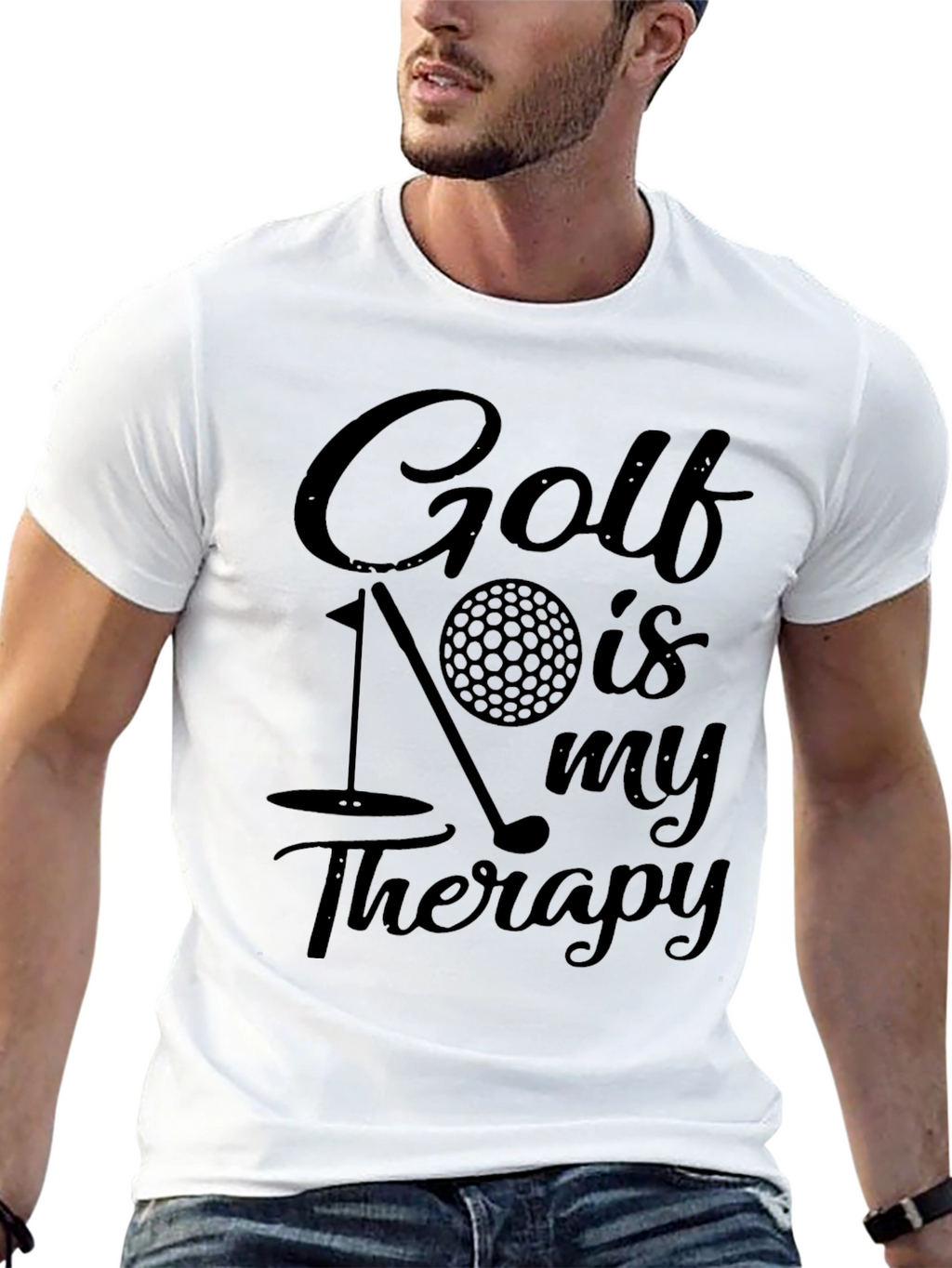 Golf Is My Therapy T-Shirt