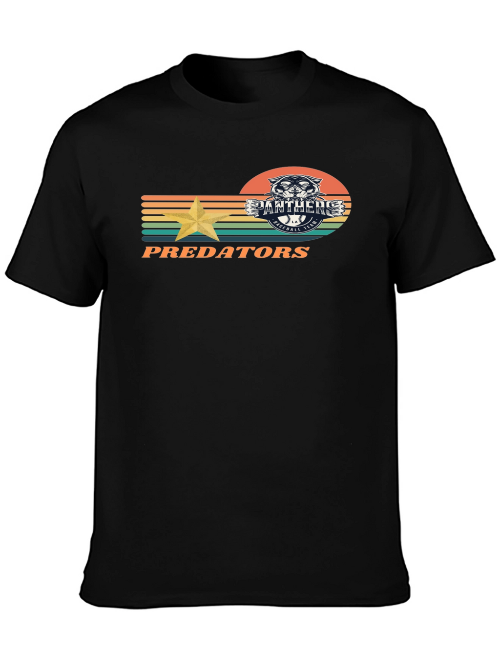 Predators Baseball Team T-Shirt
