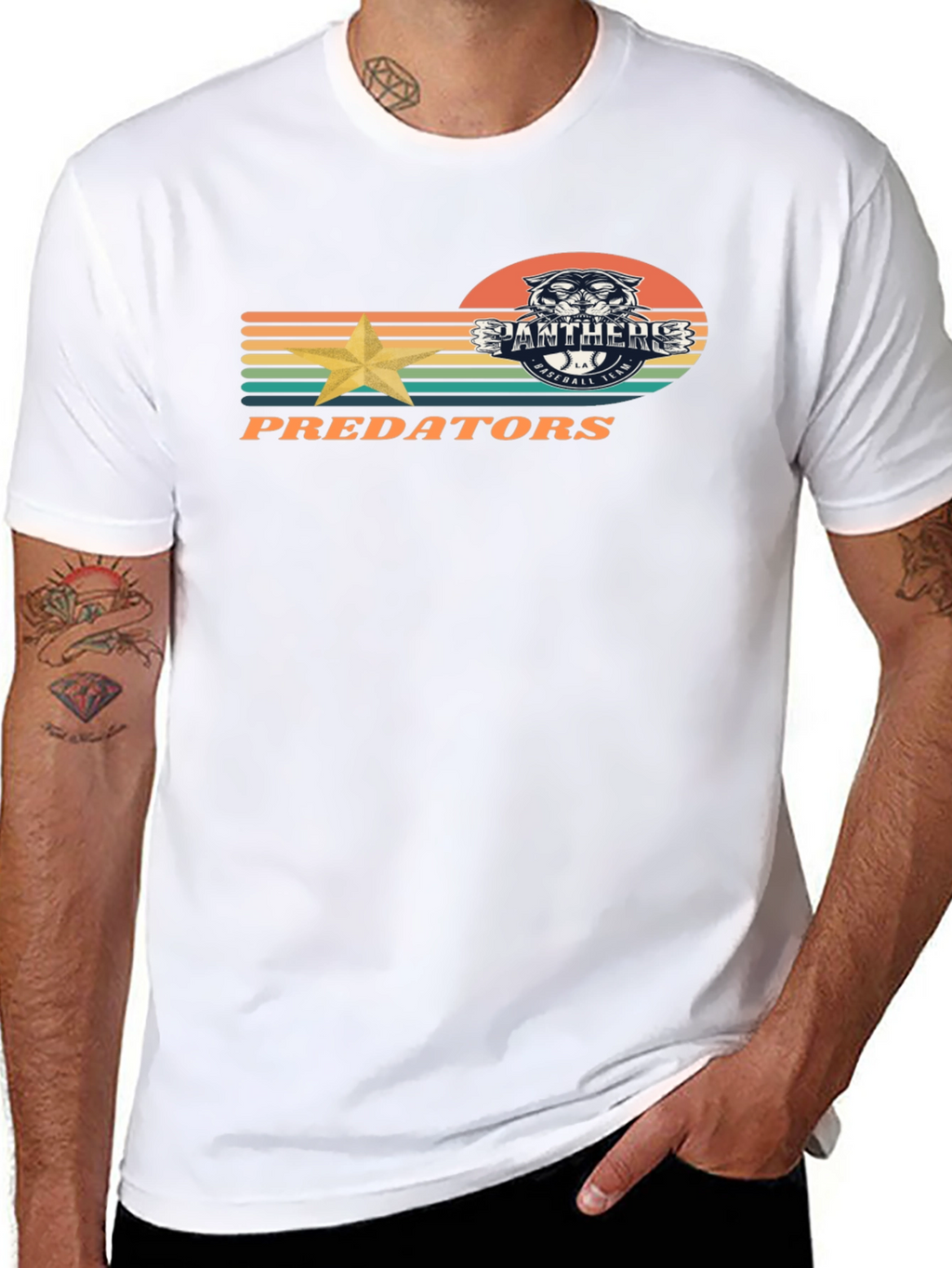 Predators Baseball Team T-Shirt