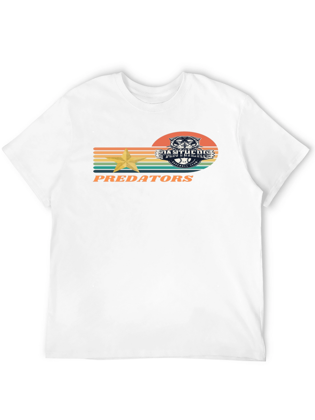 Predators Baseball Team T-Shirt