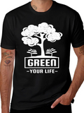Go Green T-Shirt - Eco Friendly Style