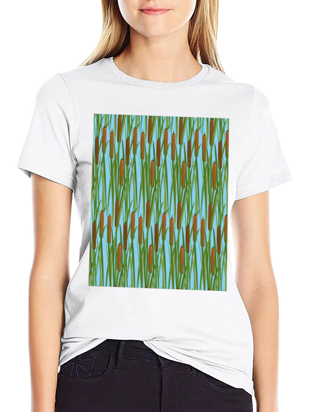 Cattail Pattern T-Shirt