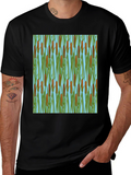 Cattail Pattern T-Shirt