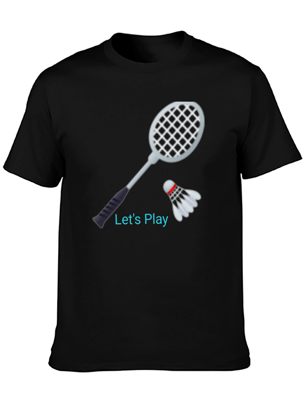 Badminton T-shirt - Lets Play