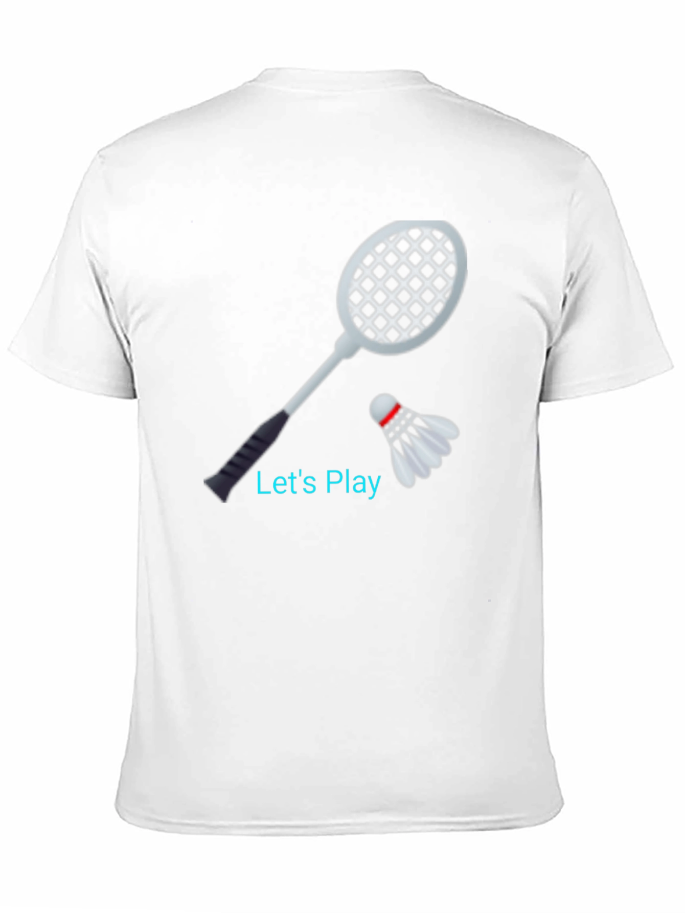 Badminton T-shirt - Lets Play