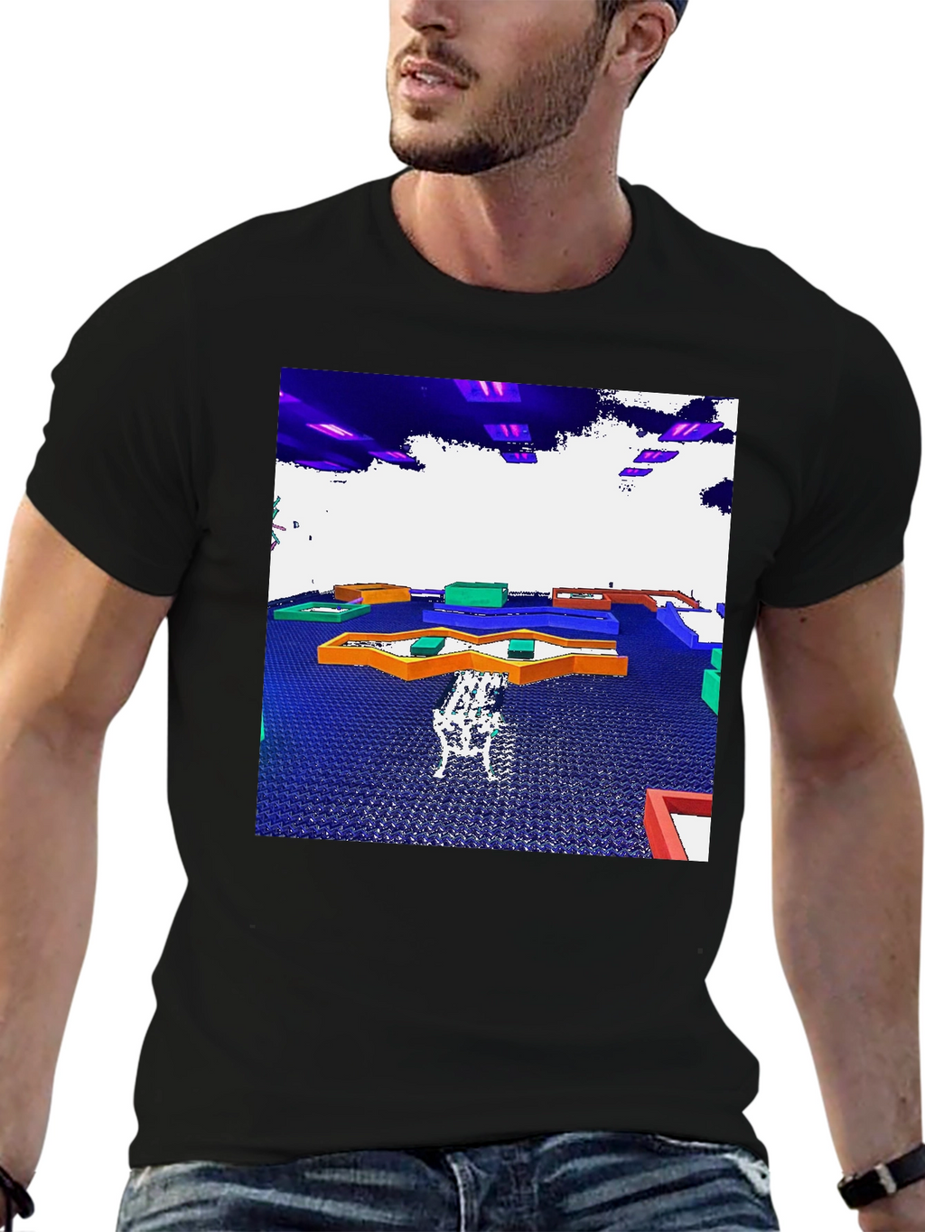 Abstract Video Game T-Shirt