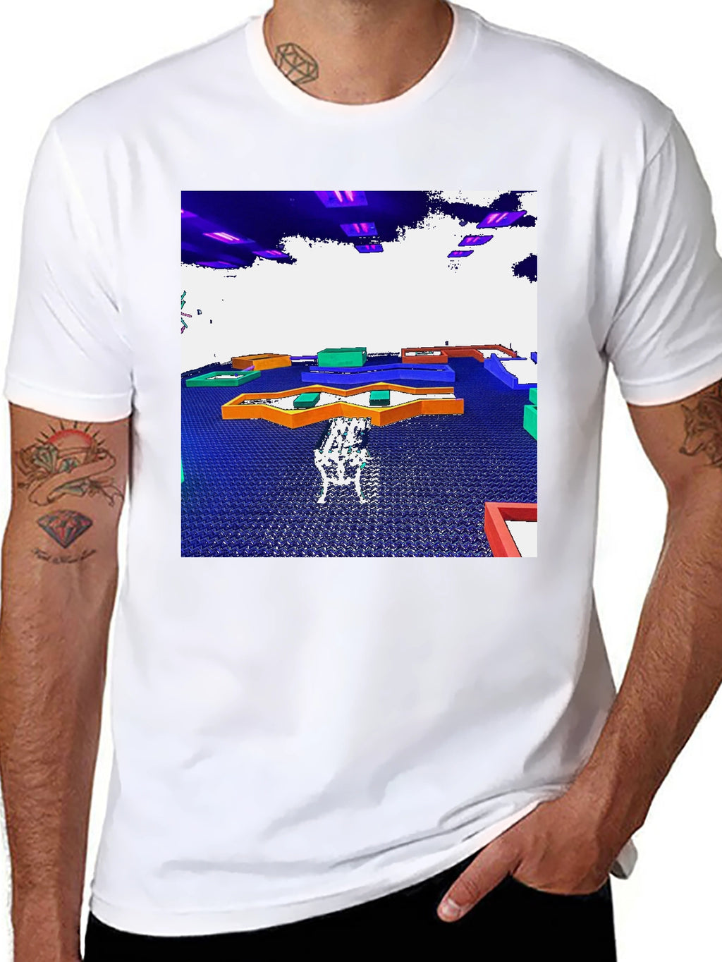 Abstract Video Game T-Shirt