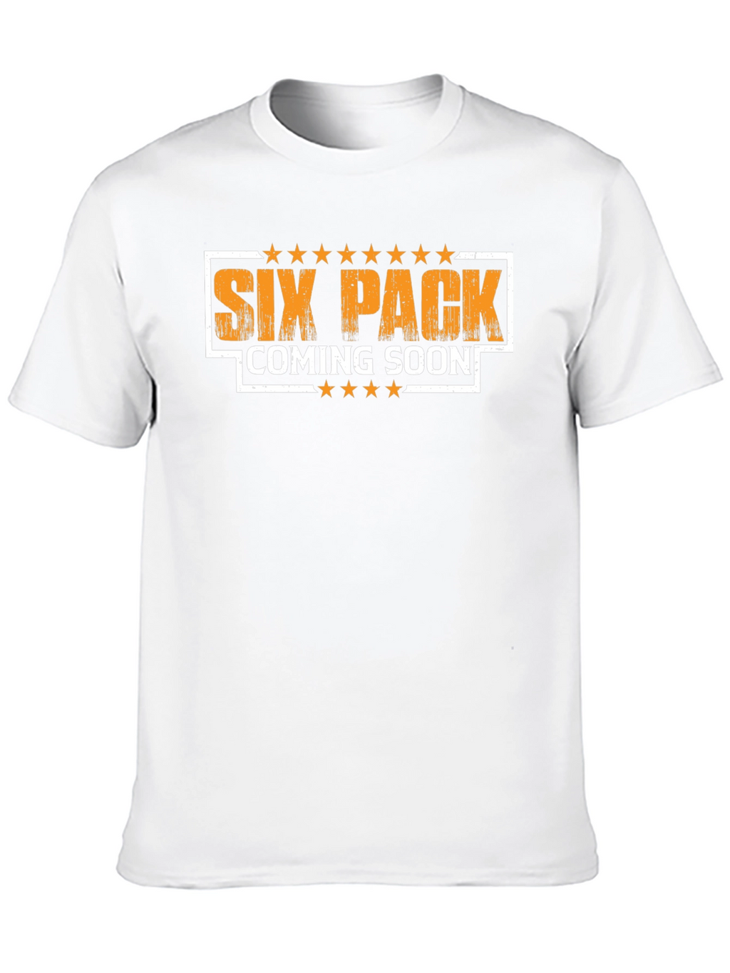 Six Pack Coming Soon Funny Workout T-Shirt