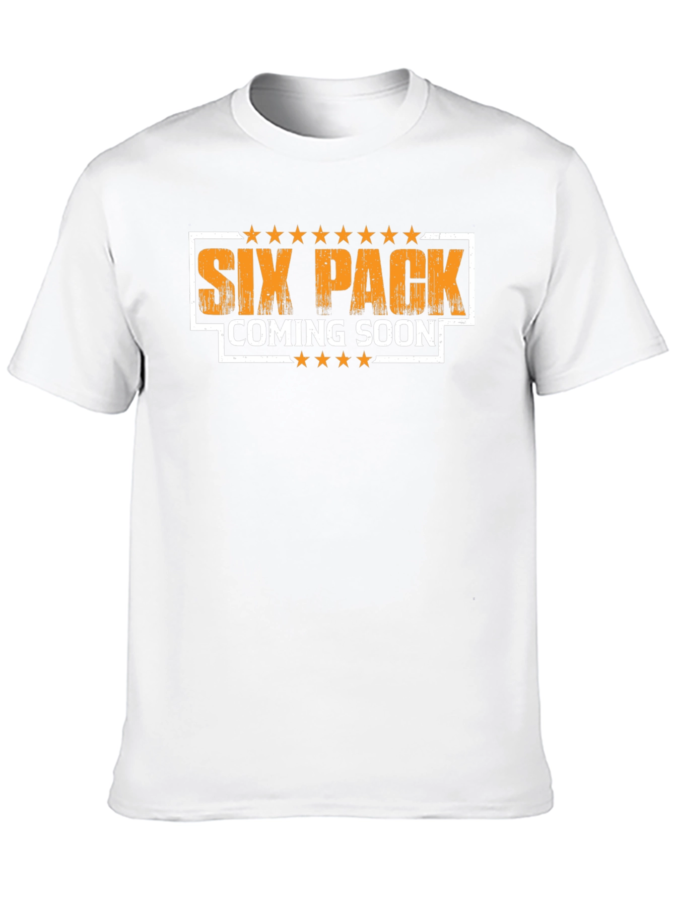 Six Pack Coming Soon Funny Workout T-Shirt