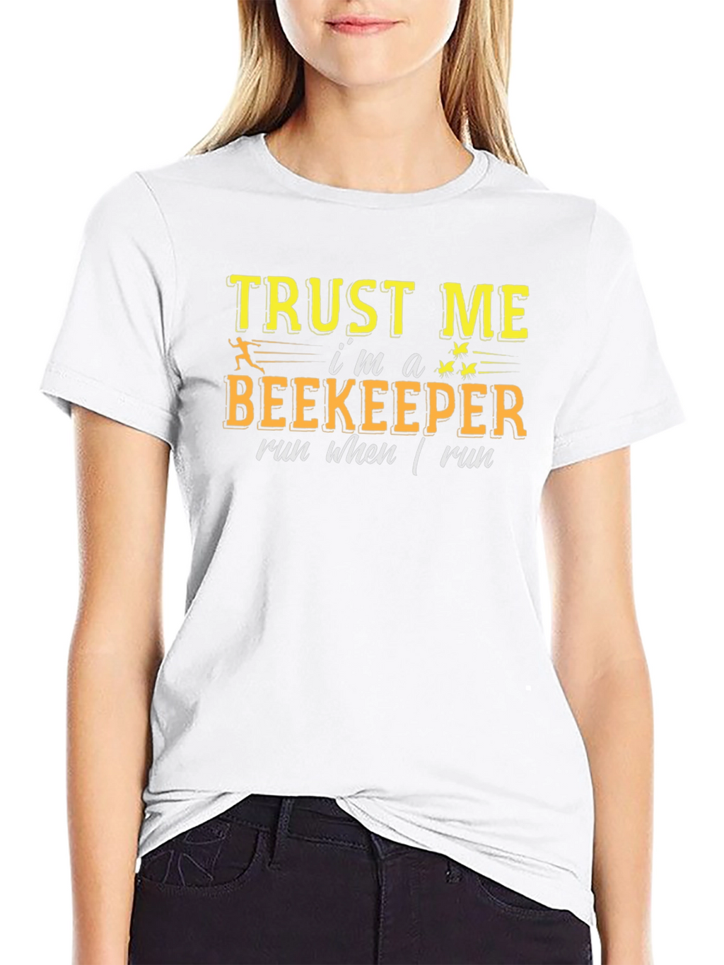 Trust Me Im a Beekeeper Black T-Shirt