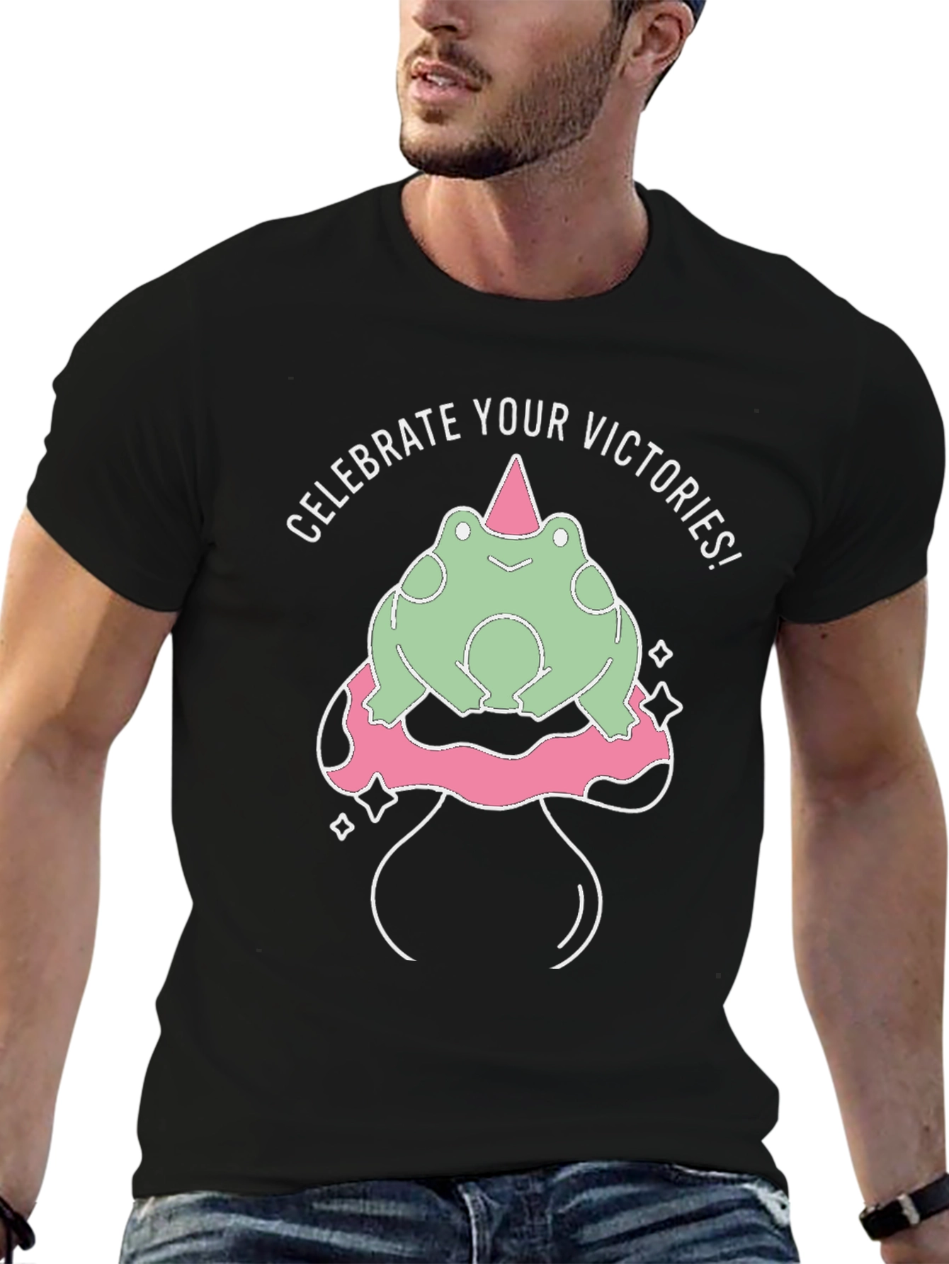 Celebrate Victories Frog T-Shirt