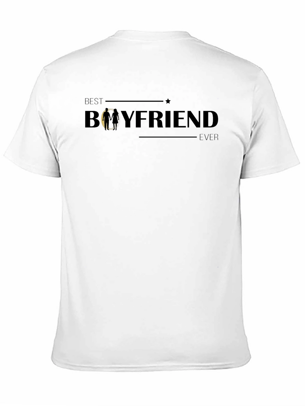 Best Boyfriend Ever Graphic Tee - Mens Black T-Shirt