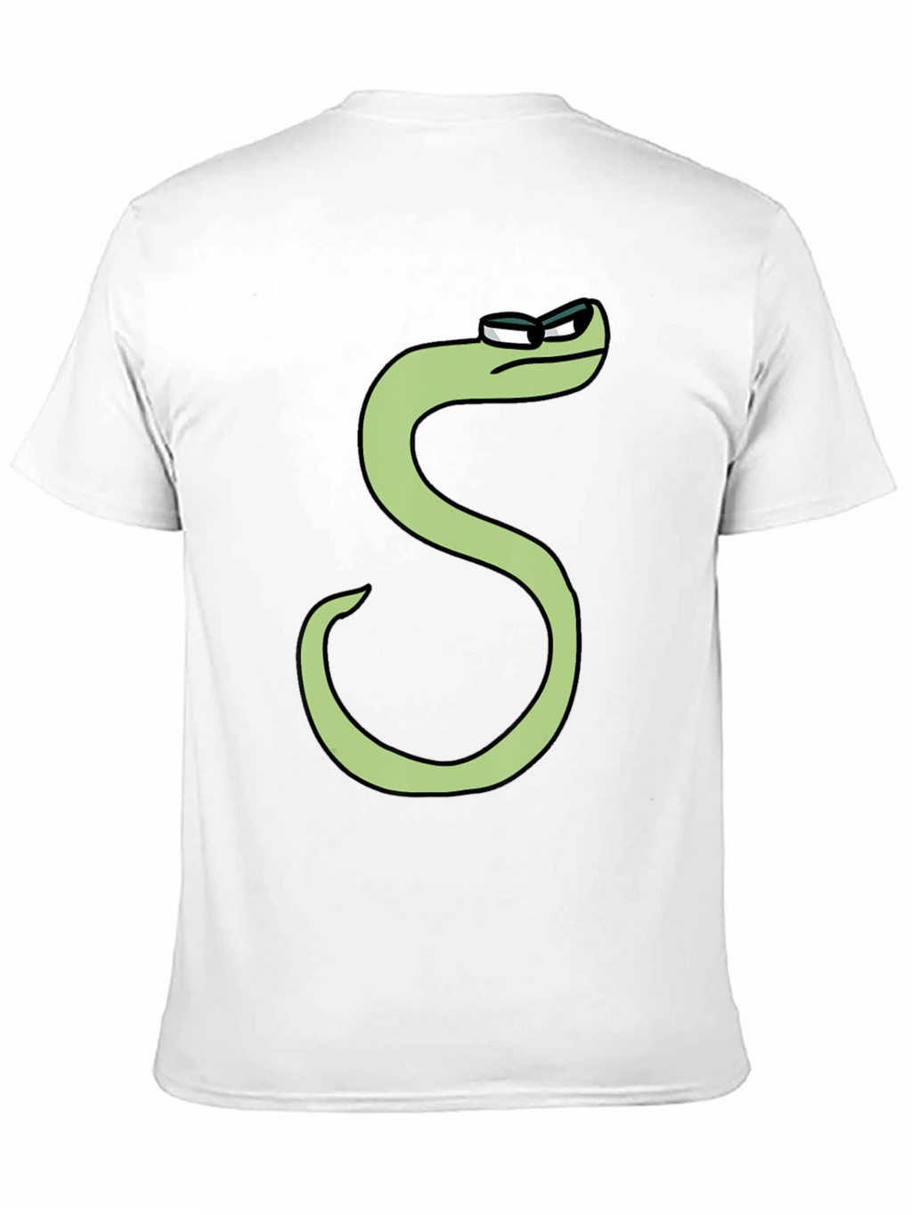 Cool S Character T-Shirt - Black Cotton Tee