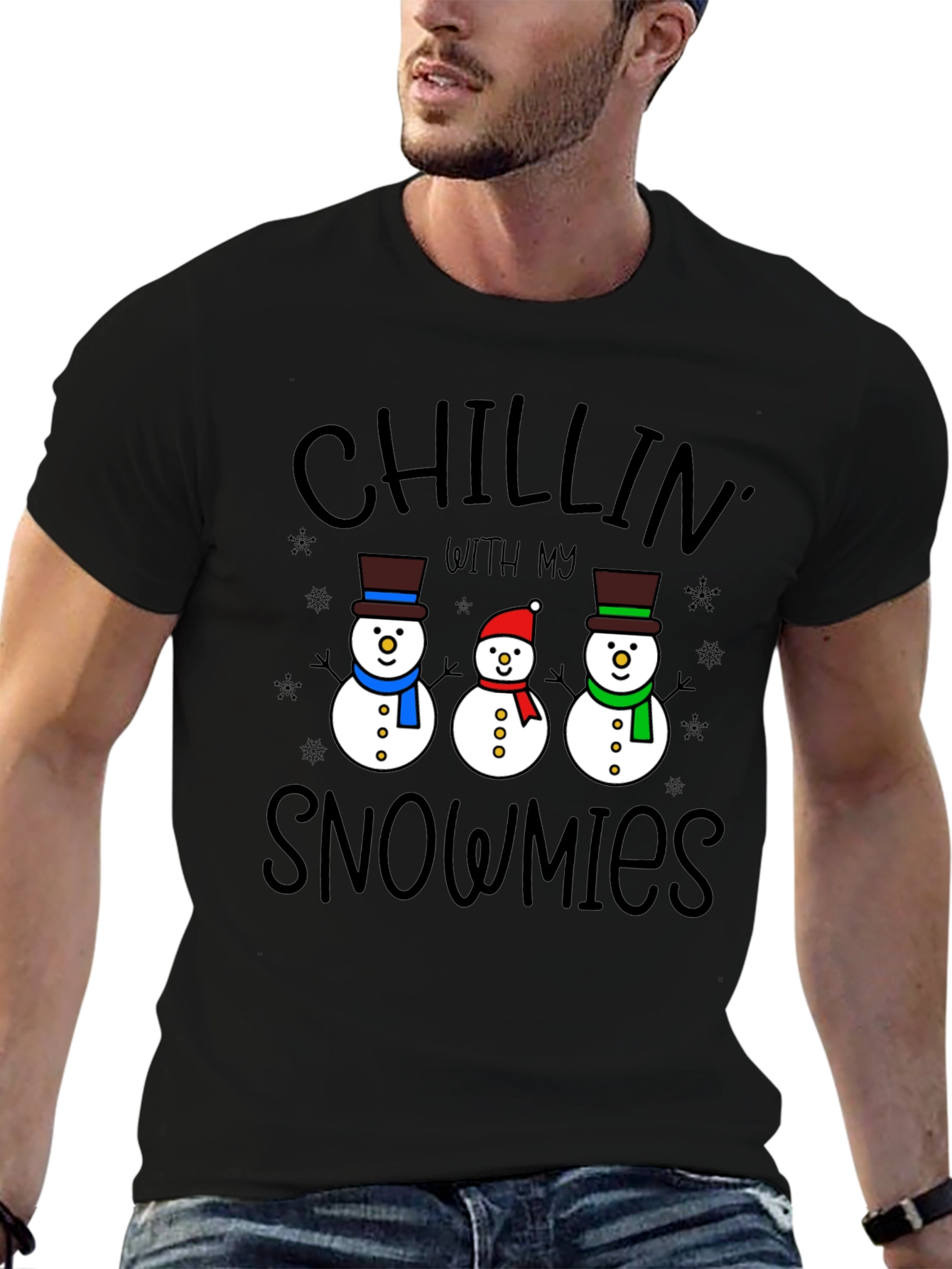 Chillin With My Snowmies T-Shirt