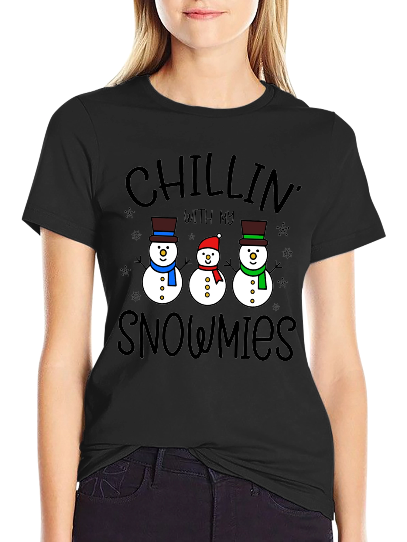 Chillin With My Snowmies T-Shirt
