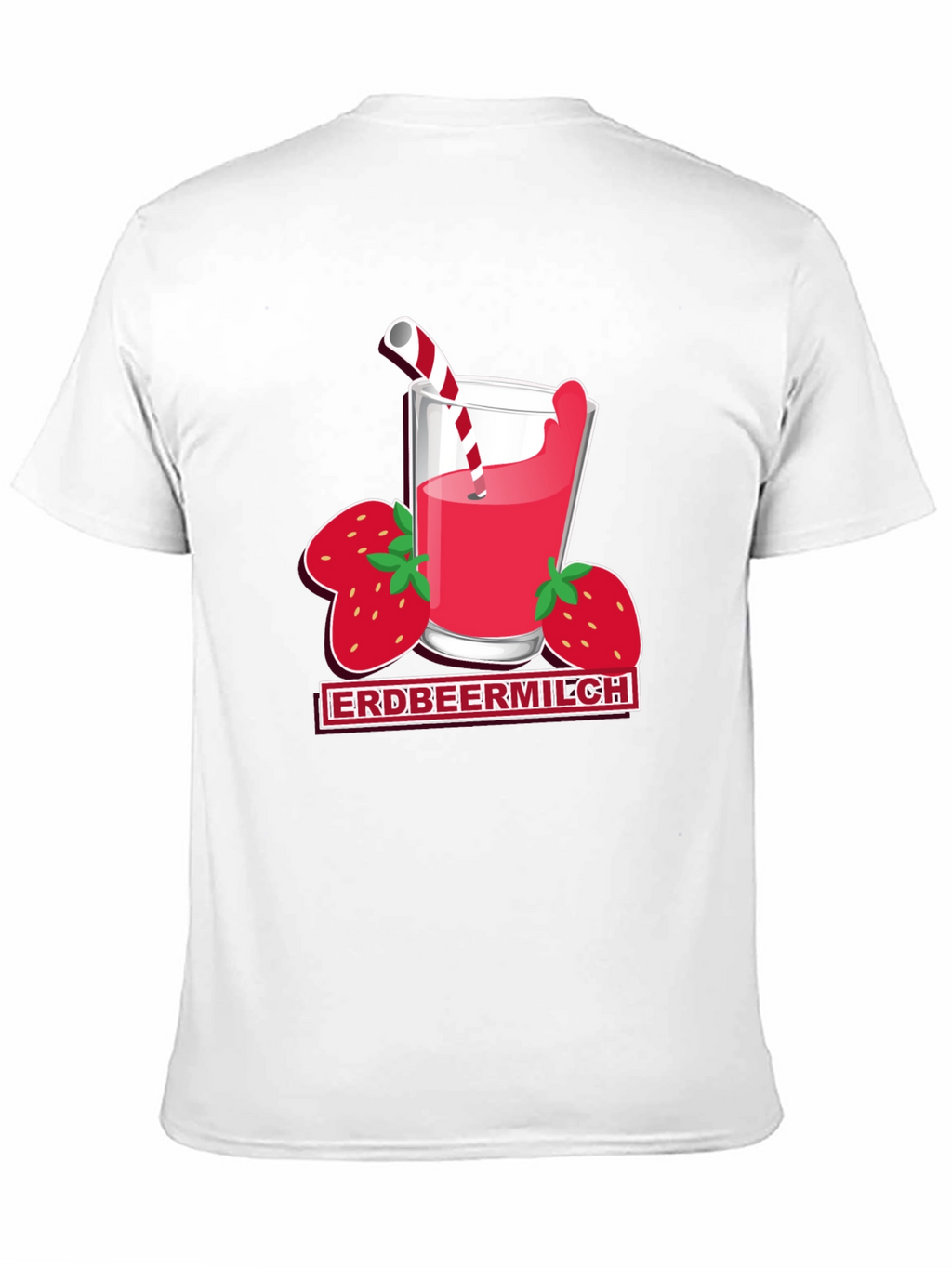 Strawberry Milk T-Shirt - Unique Graphic Tee