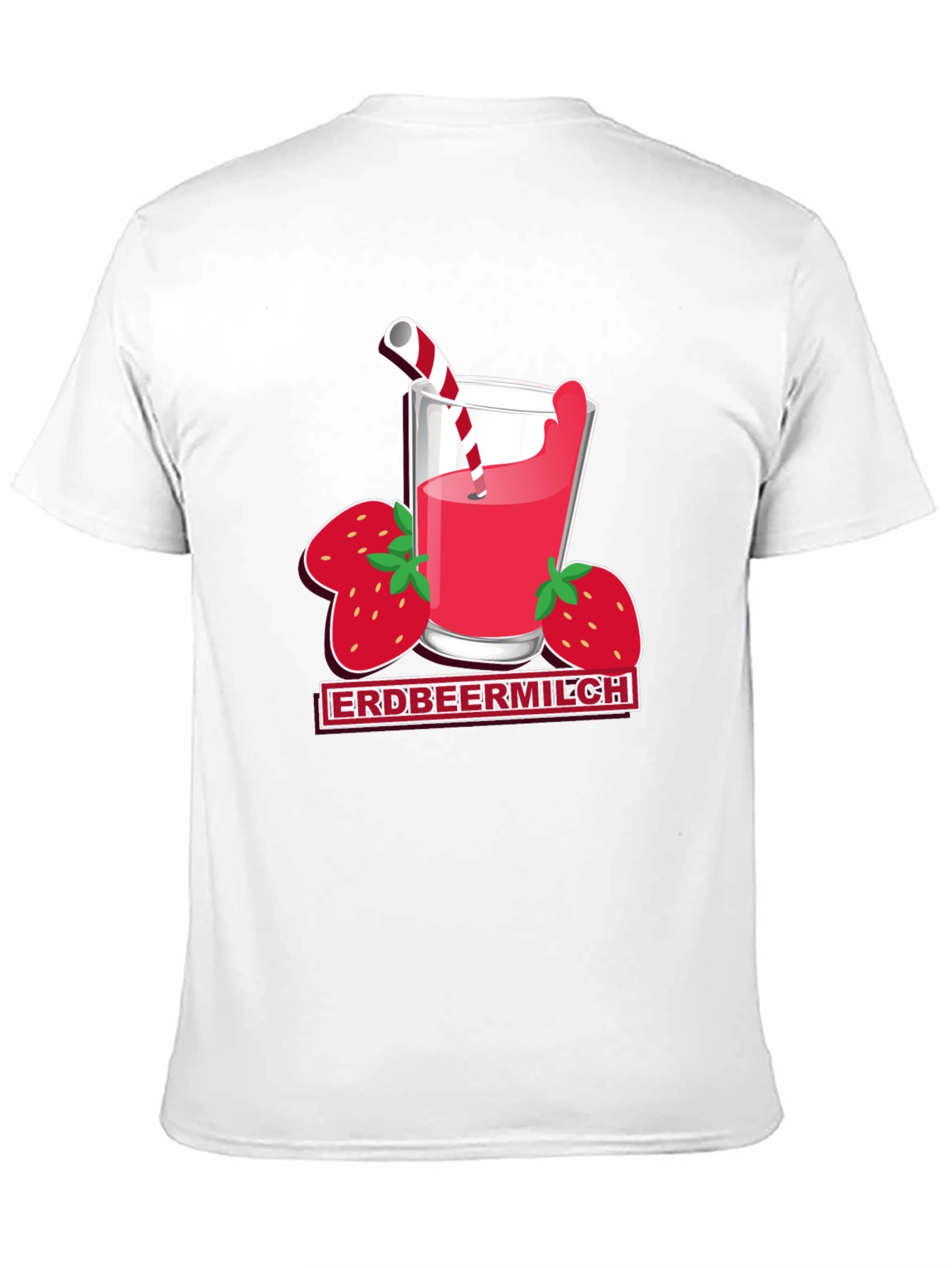 Strawberry Milk T-Shirt - Unique Graphic Tee