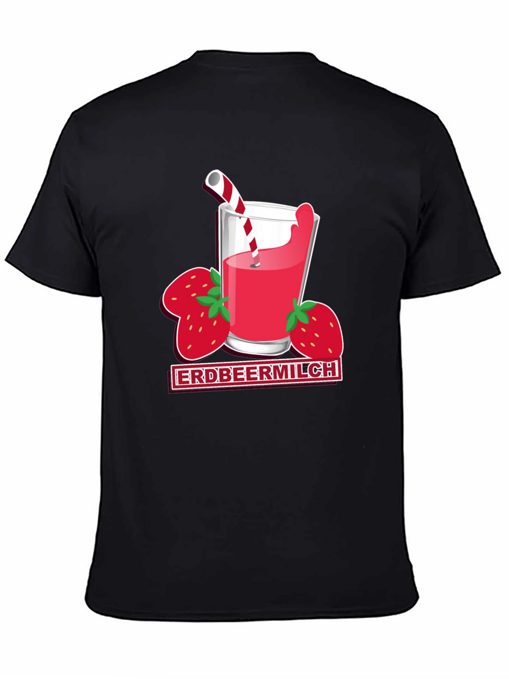 Strawberry Milk T-Shirt - Unique Graphic Tee