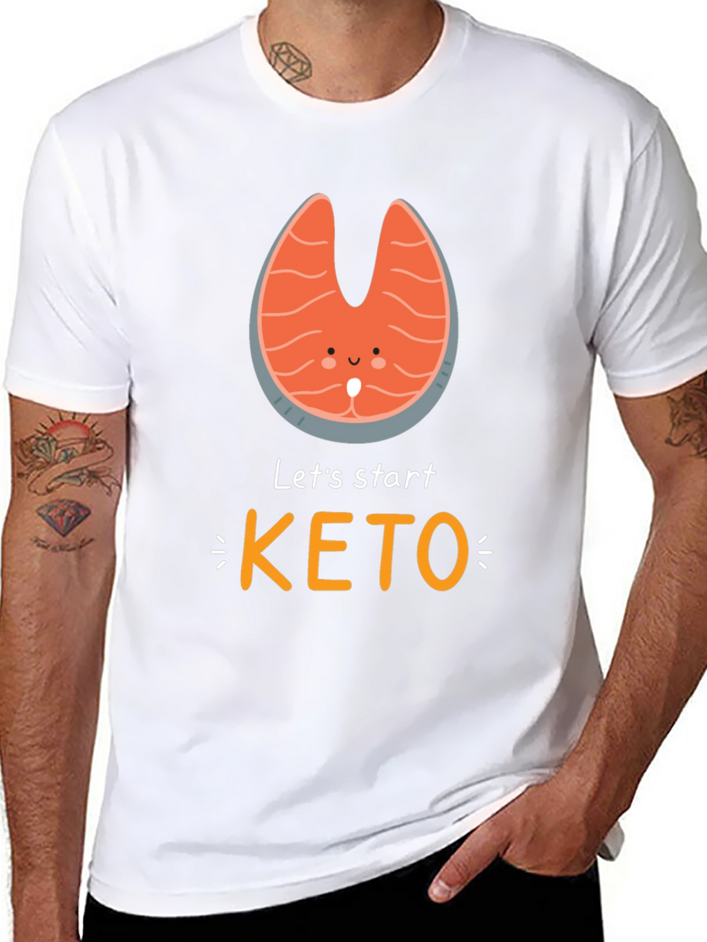 Keto Diet T-Shirt - Lets Start Keto!