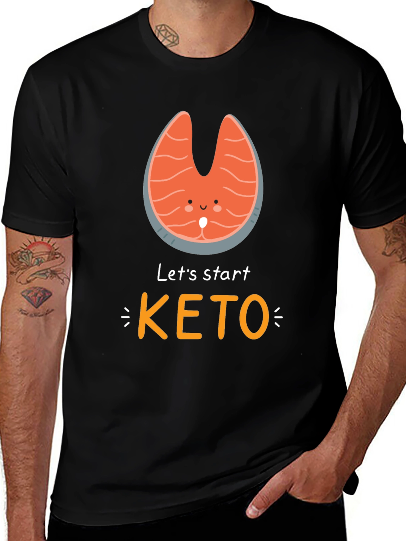 Keto Diet T-Shirt - Lets Start Keto!