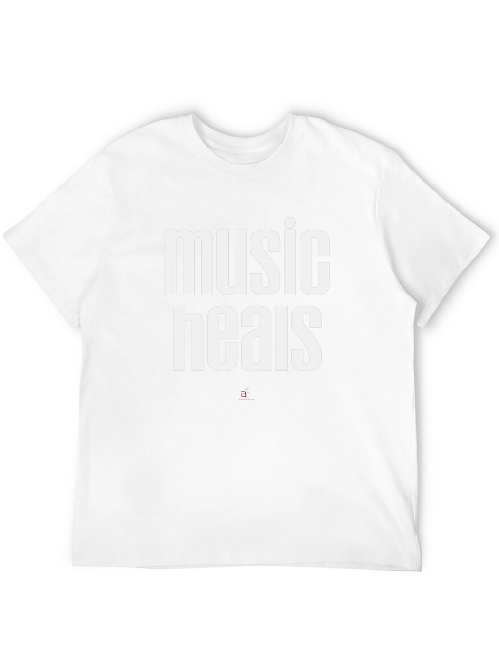 Music Heals Graphic Tee - Black