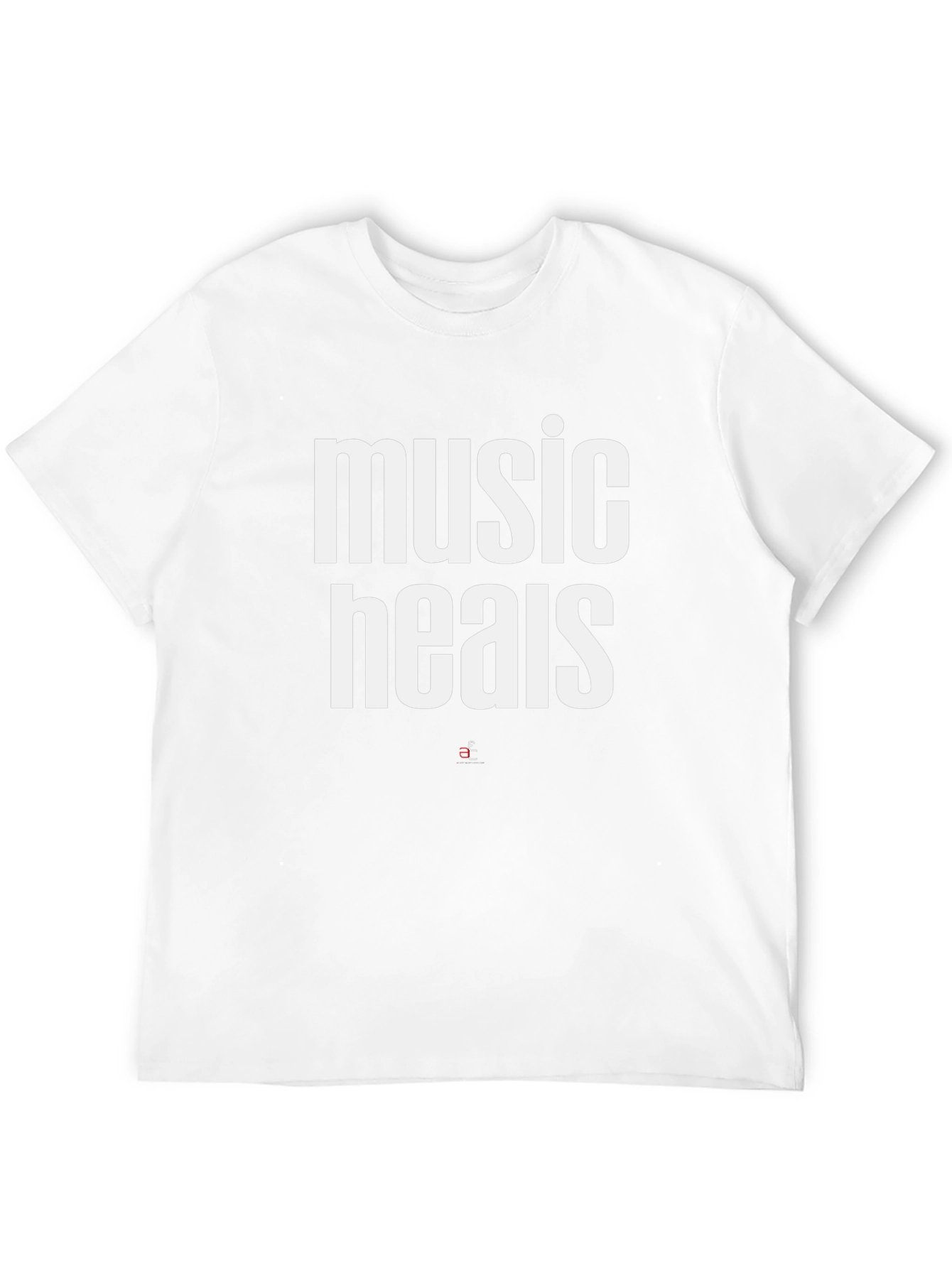 Music Heals Graphic Tee - Black
