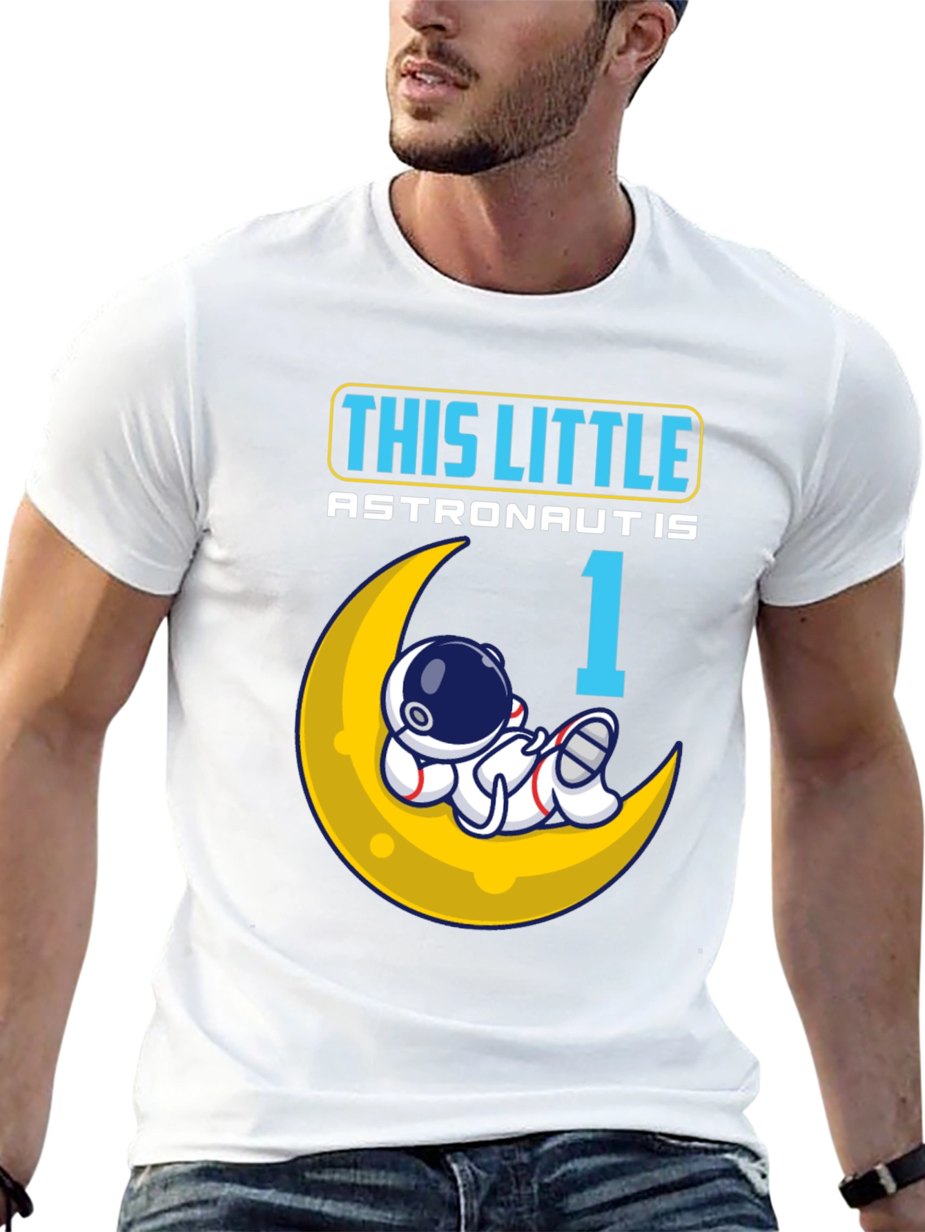 Astronaut 1st Birthday T-Shirt