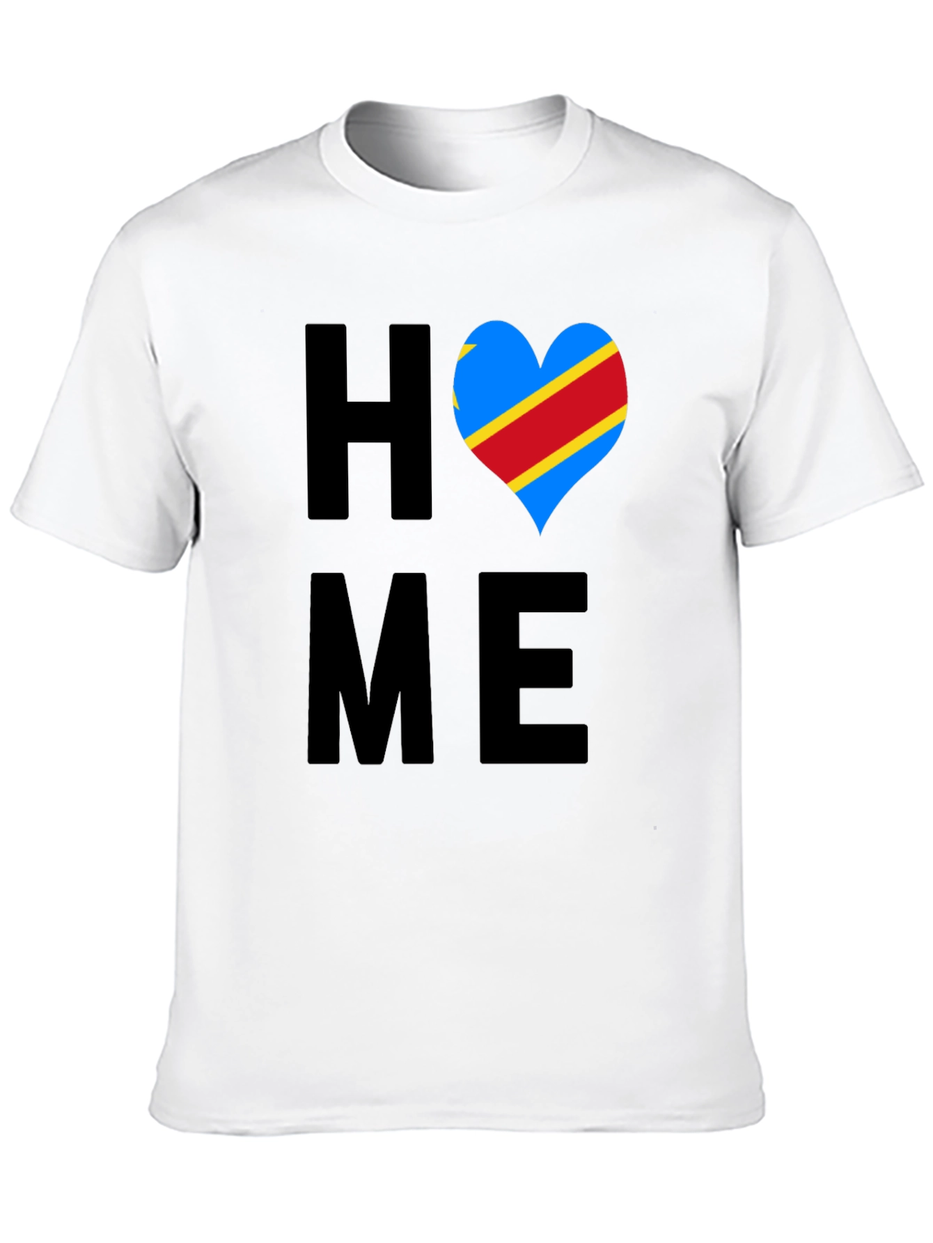 HOME Congo Heart Flag T-Shirt