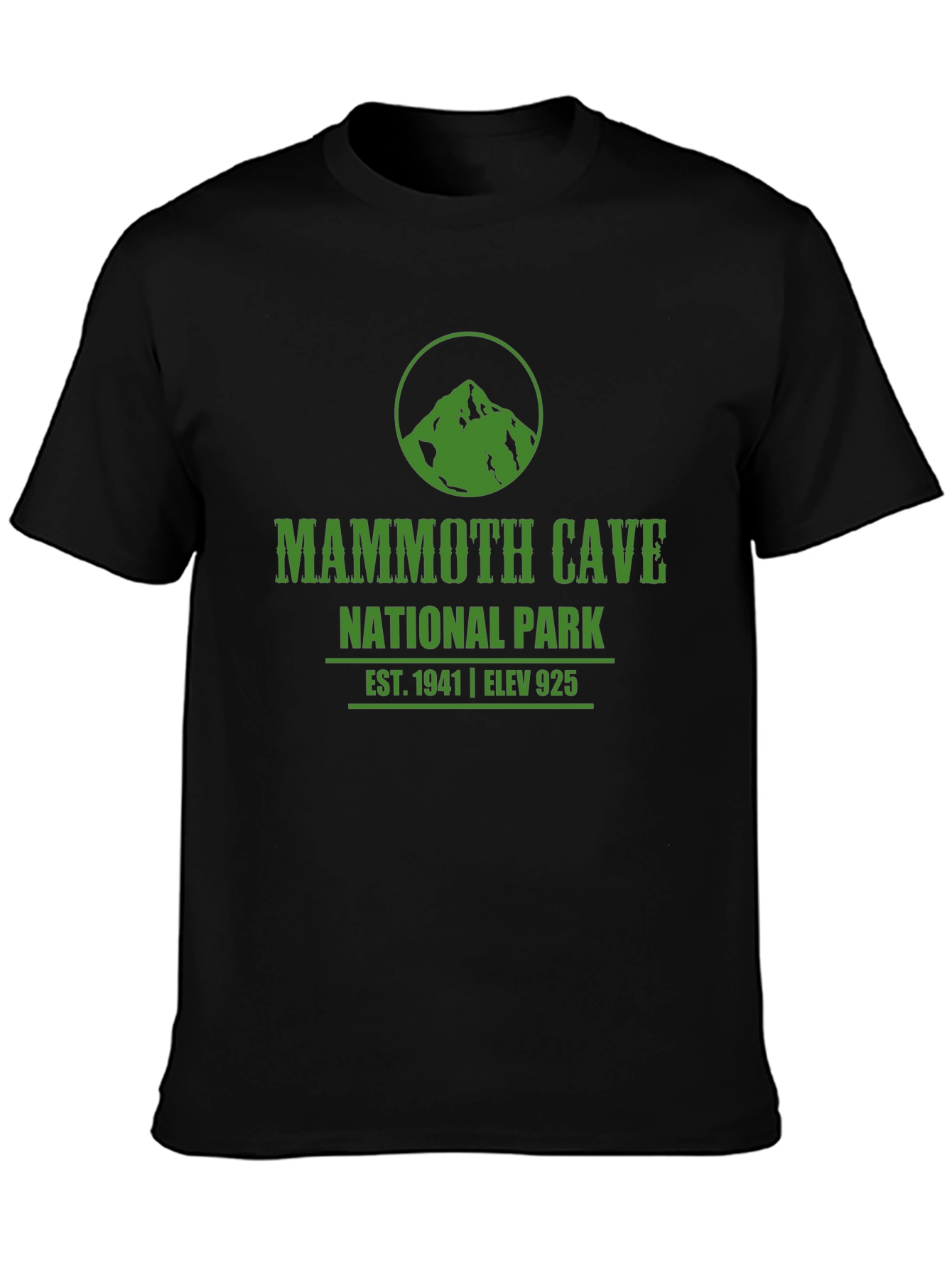 Mammoth Cave National Park Black T-Shirt