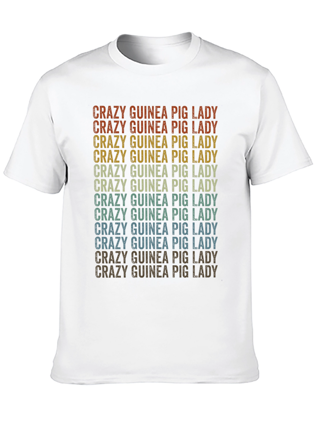 Crazy Guinea Pig Lady Graphic Tee