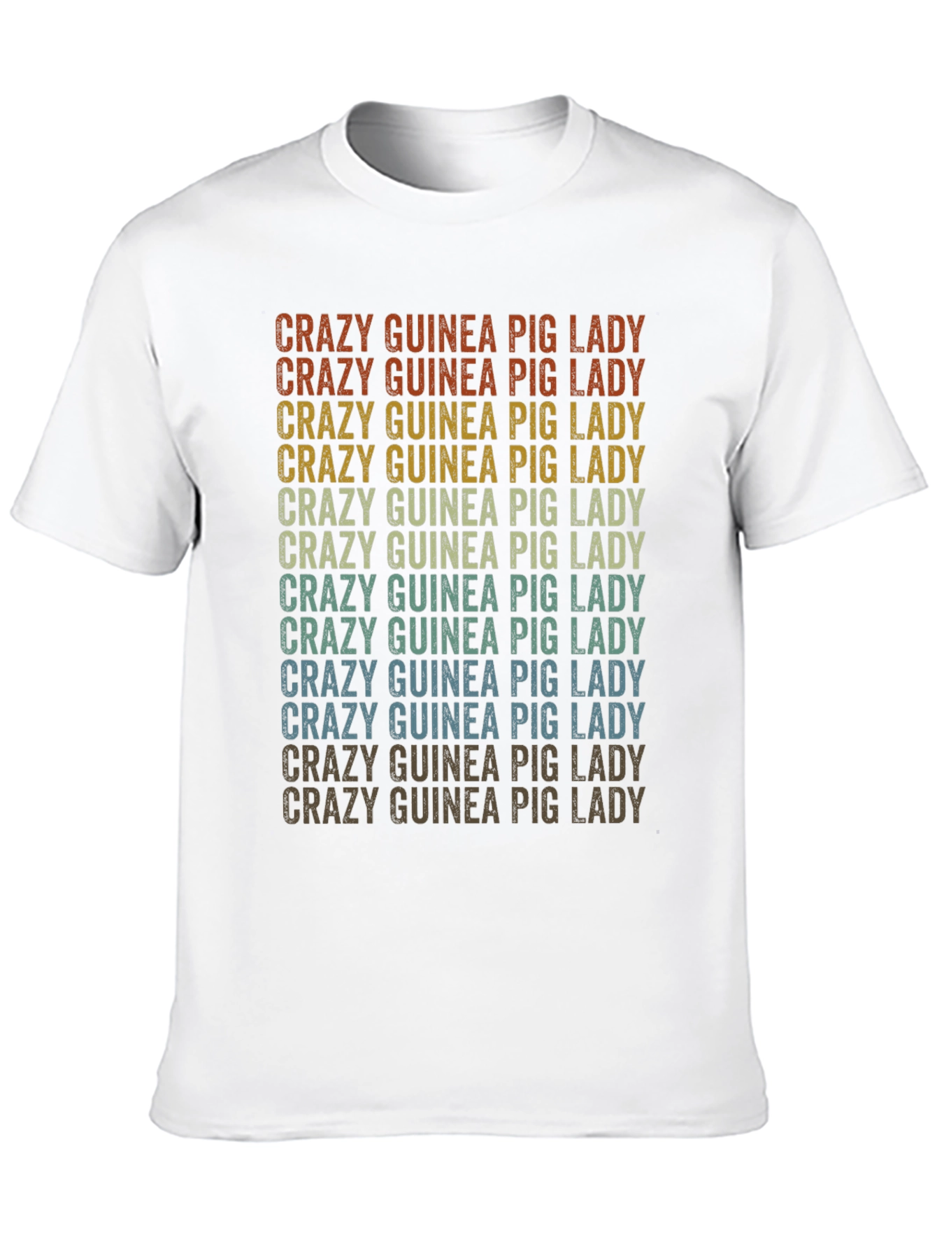 Crazy Guinea Pig Lady Graphic Tee