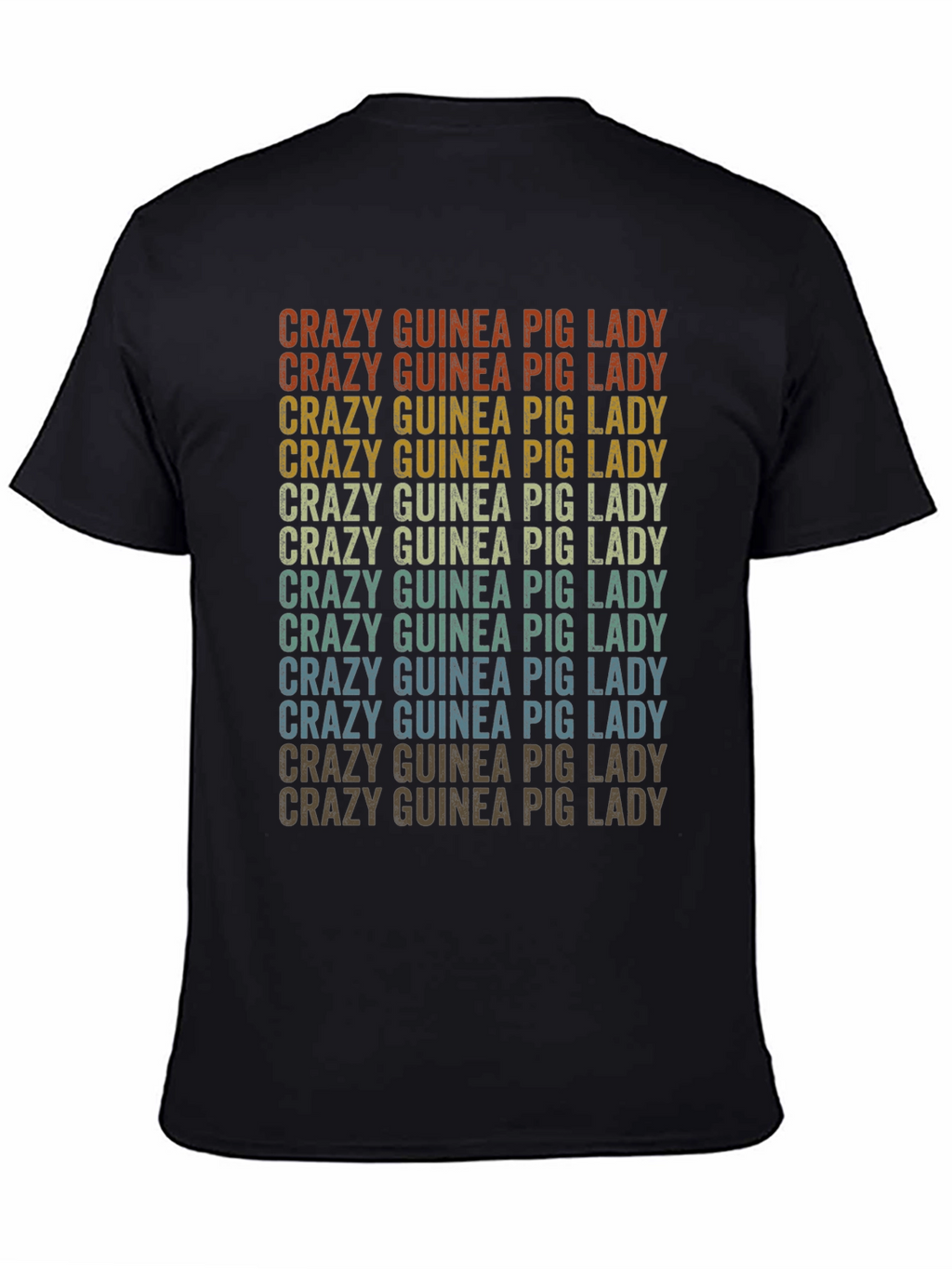 Crazy Guinea Pig Lady Graphic Tee