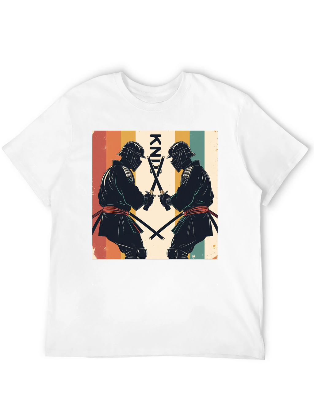 Retro Ninja Swords T-Shirt